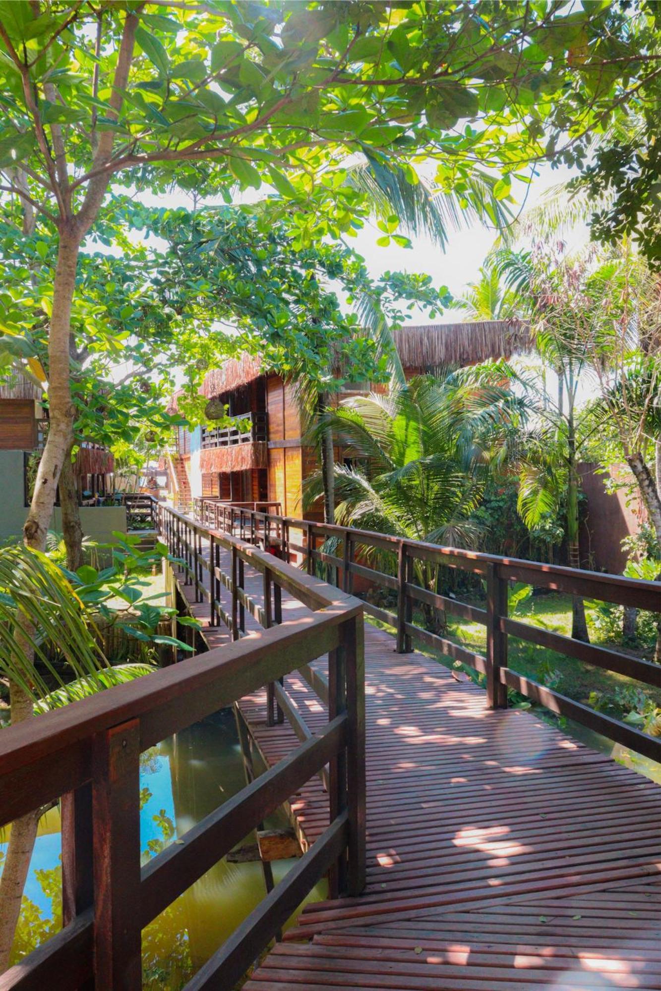Parador 7 Bangalo, Praia Do Parracho, 1,0 Km Da Rua Mucuge Porto Seguro Eksteriør billede