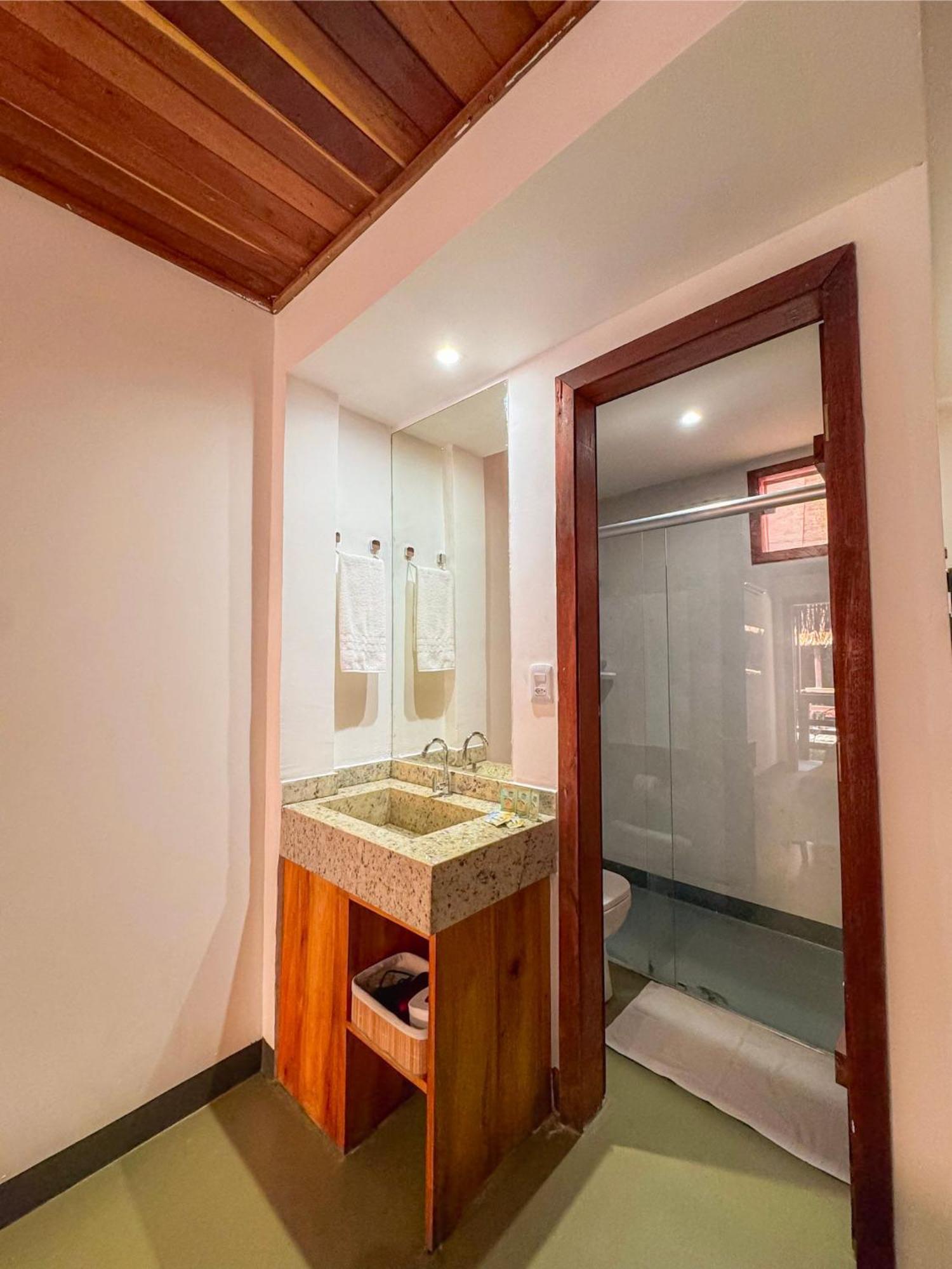 Parador 7 Bangalo, Praia Do Parracho, 1,0 Km Da Rua Mucuge Porto Seguro Eksteriør billede