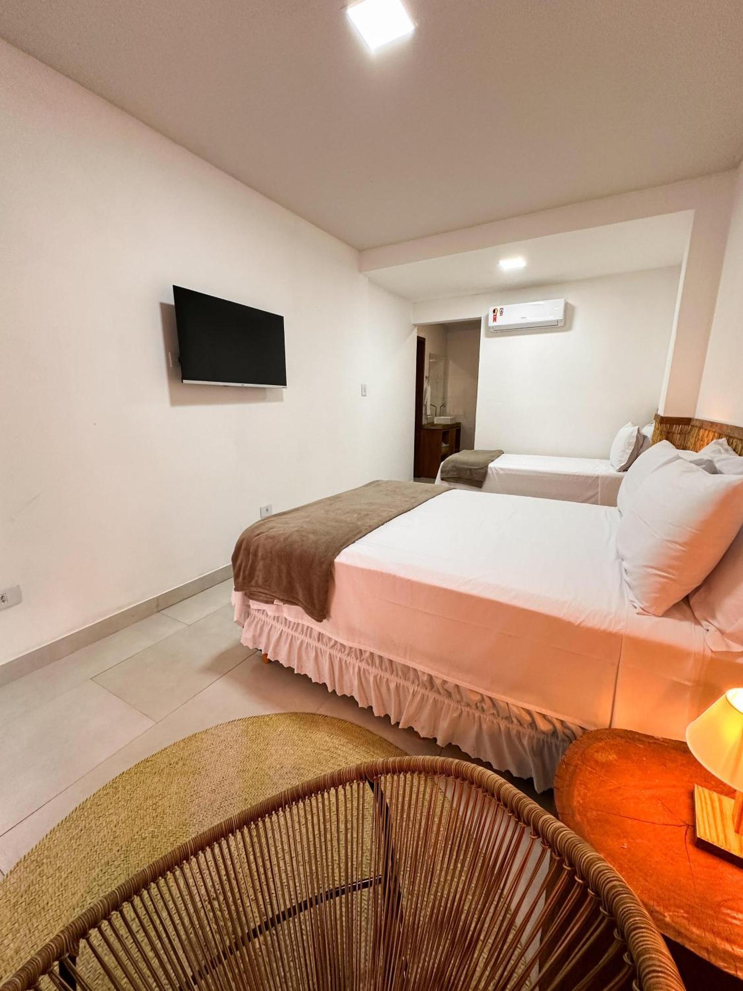 Parador 7 Bangalo, Praia Do Parracho, 1,0 Km Da Rua Mucuge Porto Seguro Eksteriør billede