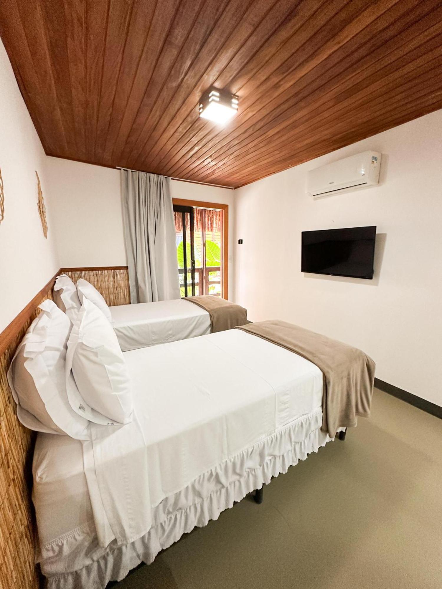 Parador 7 Bangalo, Praia Do Parracho, 1,0 Km Da Rua Mucuge Porto Seguro Eksteriør billede