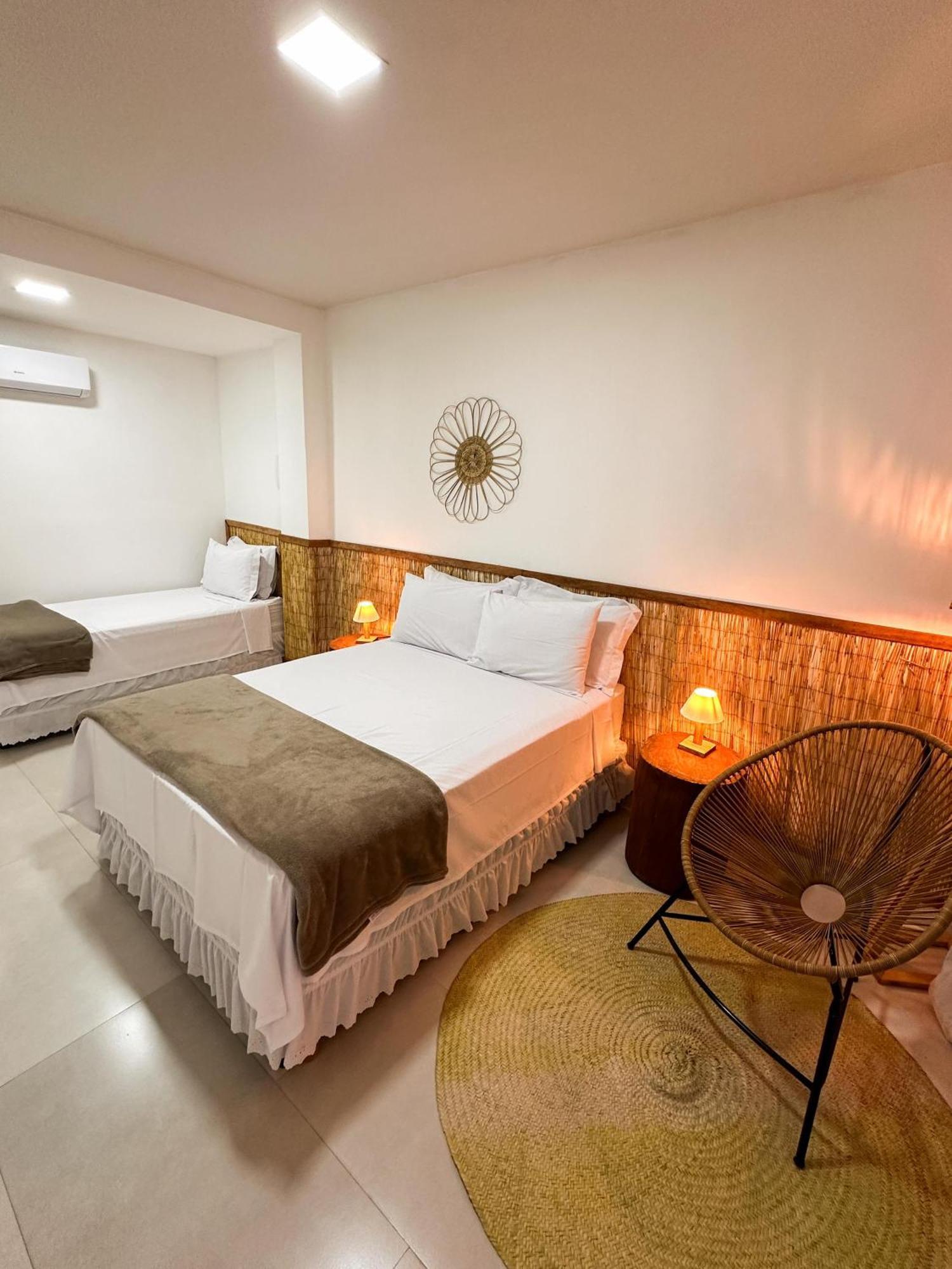Parador 7 Bangalo, Praia Do Parracho, 1,0 Km Da Rua Mucuge Porto Seguro Eksteriør billede